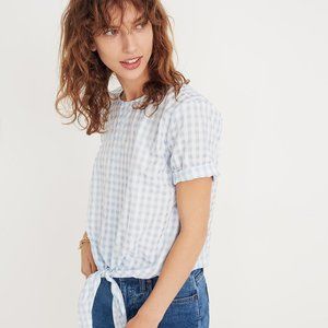 Madewell Button-Back Tie Tee